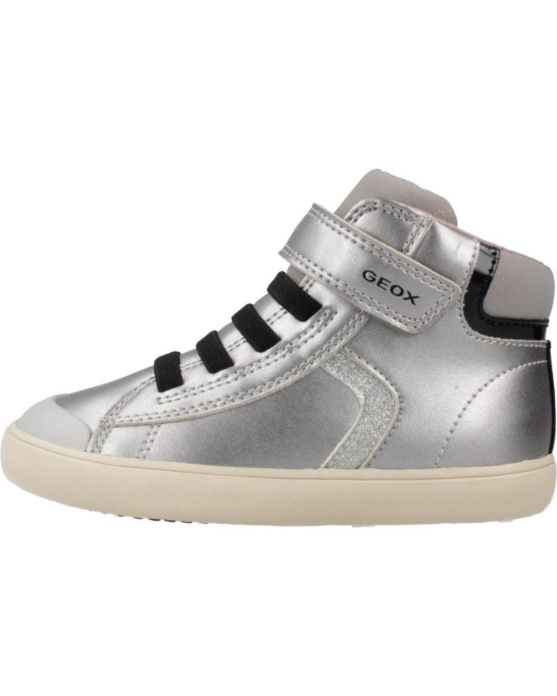 GEOX B GISLI GIRL C1363 GREY SNEAKERS C1363