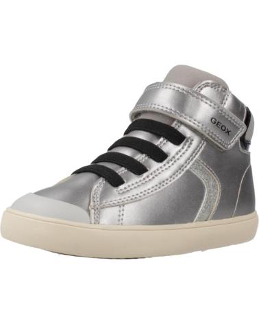GEOX B GISLI GIRL C1363 GREY SNEAKERS C1363