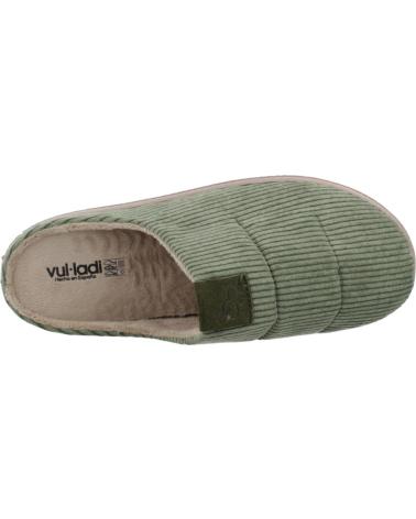 ZAPATILLAS DE CASA VUL-LADI 7390 367 VERDE VERDE