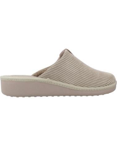 VUL-LADI ZAPATILLAS DE CASA MODELO 7445 367 MARRÓN PIEDRA PIEDRA