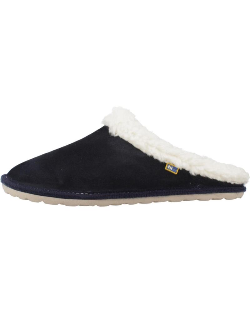 NORDIKAS WOMEN'S SLIPPERS MODEL 2087 NAVY BLUE MARINO
