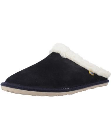 NORDIKAS WOMEN'S SLIPPERS MODEL 2087 NAVY BLUE MARINO
