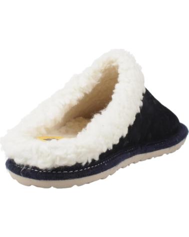 NORDIKAS WOMEN'S SLIPPERS MODEL 2087 NAVY BLUE MARINO