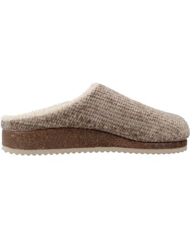 NORDIKAS 2243 POLAR ISLANDIA BEIGE SLIPPERS BEIGE