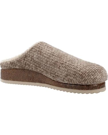 NORDIKAS 2243 POLAR ISLANDIA BEIGE SLIPPERS BEIGE