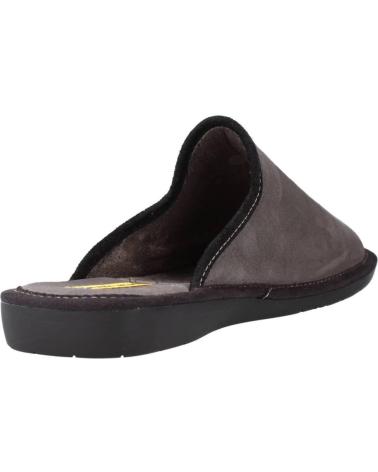 NORDIKAS TOP LINE LINED GREY HOUSE SLIPPERS GRIS