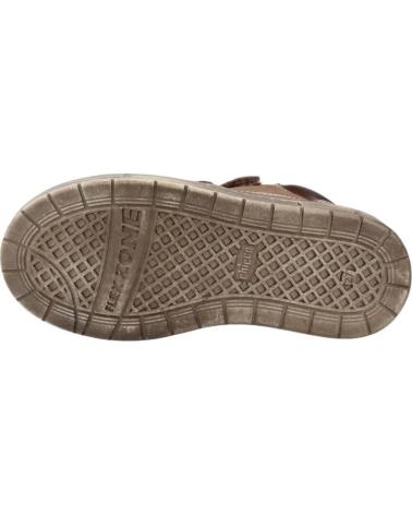 STIVALETTI CASUAL BAMBINO CHICCO MODELLO 1062592 MARRONE CON VELCRO 460