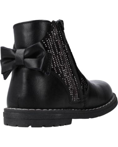 CHICCO MÄDCHEN KURZSTIEFEL MODELL CORRY SCHWARZ MIT SCHLEIFE UND TEXTUR 870