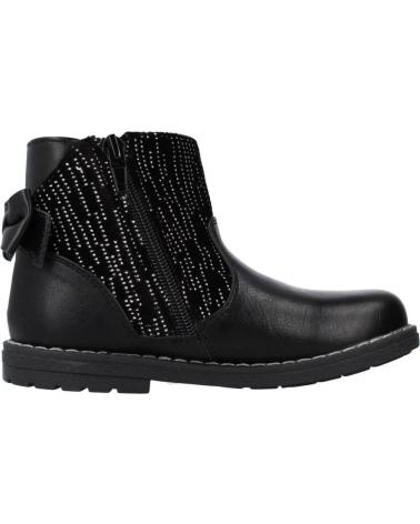 CHICCO MÄDCHEN KURZSTIEFEL MODELL CORRY SCHWARZ MIT SCHLEIFE UND TEXTUR 870