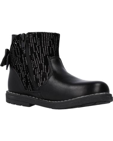 CHICCO MÄDCHEN KURZSTIEFEL MODELL CORRY SCHWARZ MIT SCHLEIFE UND TEXTUR 870
