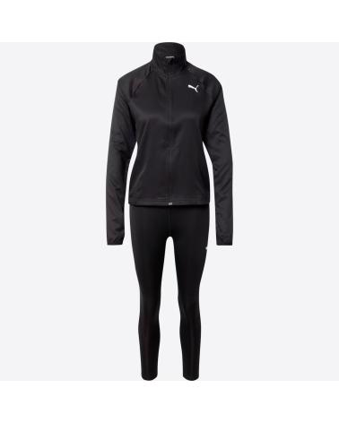 COMPLETO TUTA PUMA NERO DA DONNA NEGRO