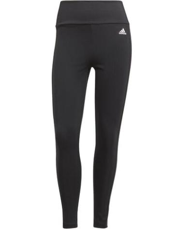 LEGGINGS ADIDAS 3 LISTRAS 7/8 CINTURA ALTA PRETO NEGRO