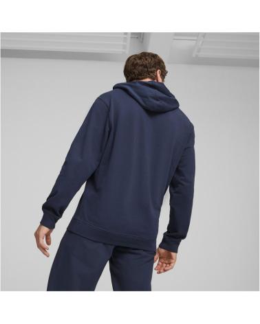 FELPA CON CAPPUCCIO PUMA BETTER SPORTSWEAR BLU NAVY AZUL