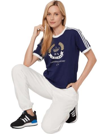 ADIDAS T-SHIRT ORIGINALS GRAPHIC BLU MARINO AZUL