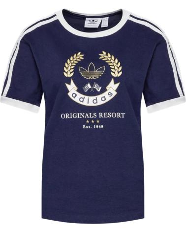 ADIDAS T-SHIRT ORIGINALS GRAPHIC BLU MARINO AZUL