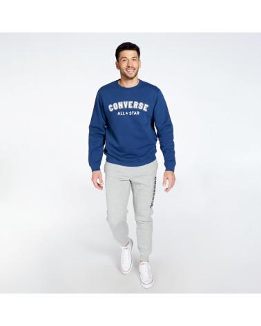 FELPA CONVERSE ALL STAR BLU AZUL