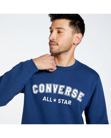 FELPA CONVERSE ALL STAR BLU AZUL