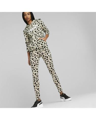 PUMA SUDADERA WOMENS ESSENTIALS ANIMAL PRINT VARIOS COLORES