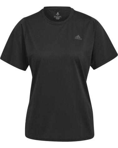 CAMISETA ADIDAS ICONS NEGRA PARA MUJER NEGRO