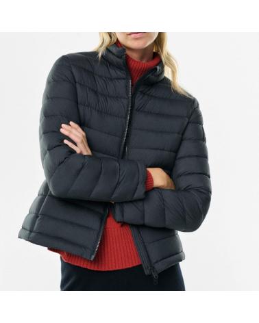 CHAQUETA DE PLUMAS ECOALF BERET NEGRA PARA MUJER NEGRO