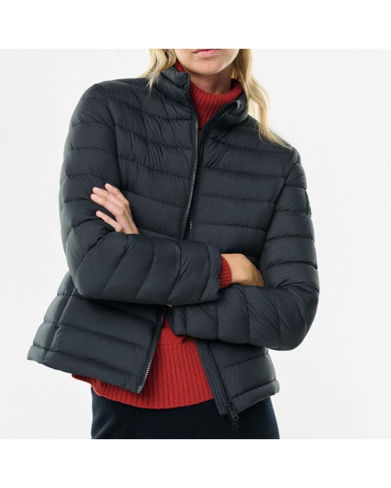 CHAQUETA DE PLUMAS ECOALF BERET NEGRA PARA MUJER NEGRO
