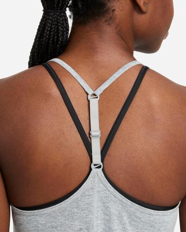 CAMISETA DEPORTIVA NIKE DRI-FIT GRIS GRIS