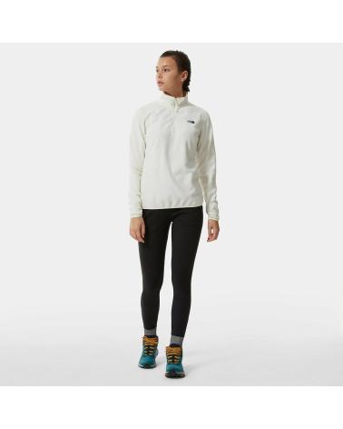PILE THE NORTH FACE 100 GLACIER BIANCO BLANCO