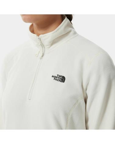 PILE THE NORTH FACE 100 GLACIER BIANCO BLANCO