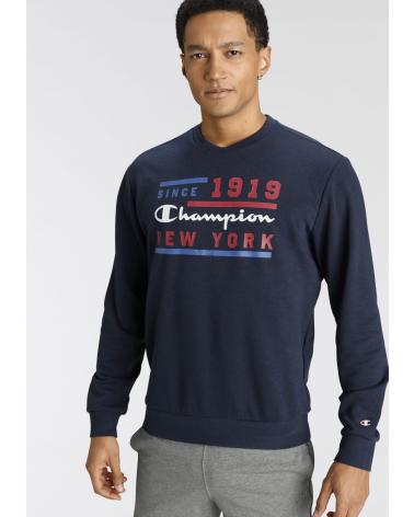 CHAMPION EST. 1919 NEW YORK SWEATSHIRT MARINEBLAU AZUL