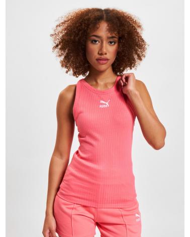 CANOTTA PUMA TONALITÀ ROSA ROSA