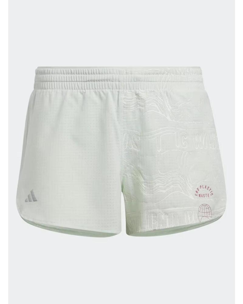 PANTALONCINI ADIDAS DA CORSA VERDI VERDE