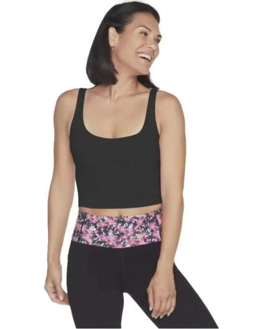 SKECHERS TOP SPORTIVO GOFLEX JOY LONGLINE NERO NEGRO