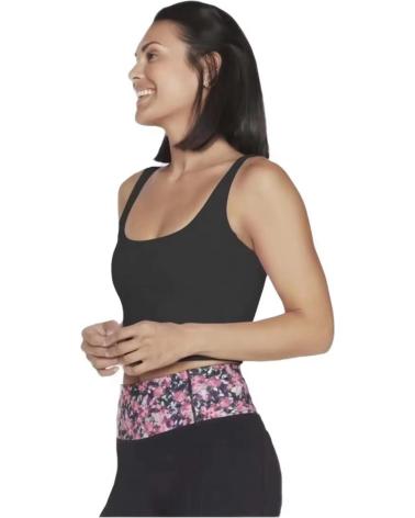SKECHERS TOP SPORTIVO GOFLEX JOY LONGLINE NERO NEGRO