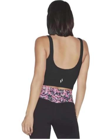 SKECHERS TOP SPORTIVO GOFLEX JOY LONGLINE NERO NEGRO