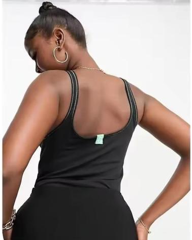 NIKE SPORT-BODY MIT PANEEL-DESIGN SCHWARZ NEGRO