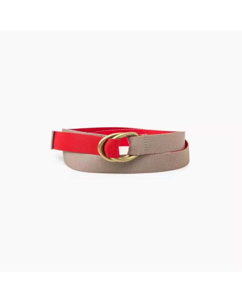 LEVIS LEVI’S CINTURON TELA MARRóN
