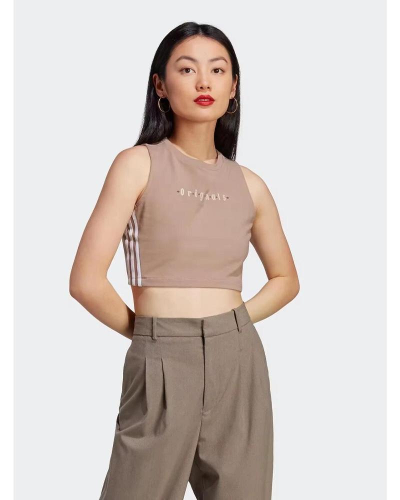 ADIDAS TANK TOP MARRóN