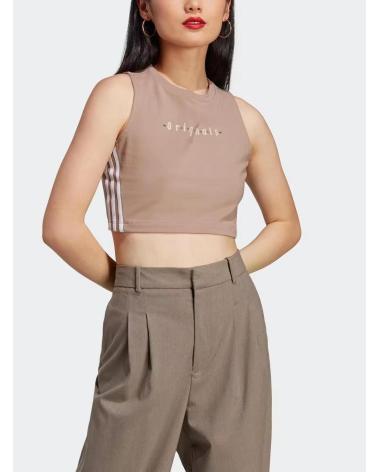 ADIDAS TANK TOP MARRóN