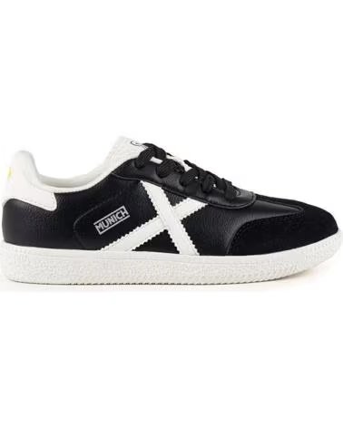 ZAPATILLA MUNICH MINI ASTRO 02 NEGRA PARA NIÑA NEGRO