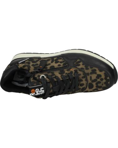 SNEAKERS REFRESH 172958 NERE CON STAMPA ANIMALIER NEGRO