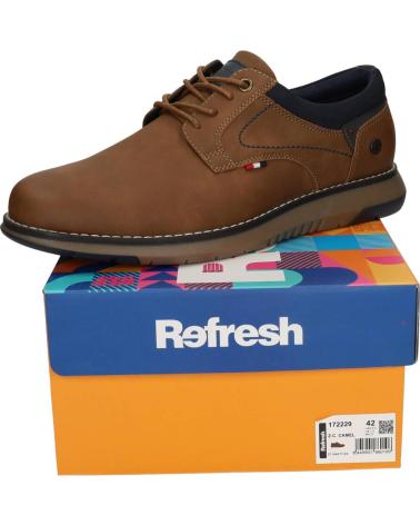 REFRESH ZAPATOS DE SPORT HOMBRE 172229 CAMEL BEIGE