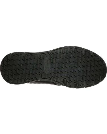 SCARPE SLIP-ON SKECHERS CASUAL NERE NEGRO