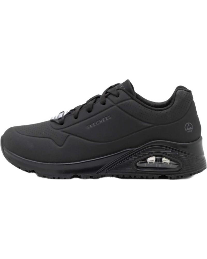 SKECHERS SCARPE CASUAL NERE MULTICOLOR