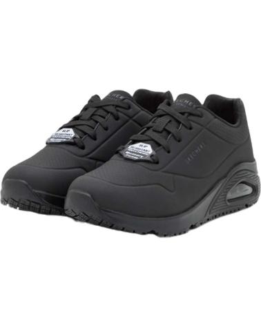 SKECHERS SCARPE CASUAL NERE MULTICOLOR