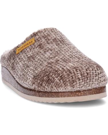 NORDIKAS 2255 POLAR ICELAND BEIGE SLIPPERS ISLANDIABEIGE