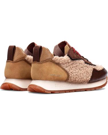 SCARPE DA GINNASTICA HISPANITAS HI254209 VELLUTO NOCCIOLA BISCUIT AVELLANABISCUITC009