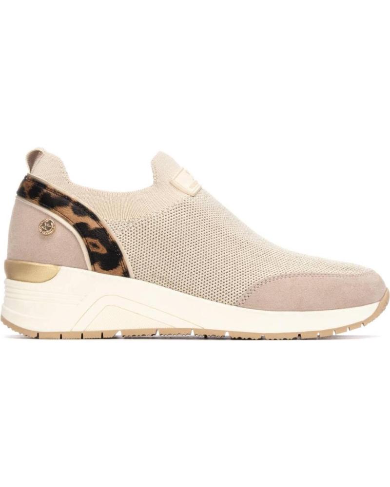 XTI SCARPE SPORTIVE ELASTICHE 144375 01 BEIGE BEIG
