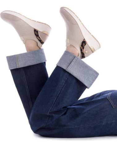 XTI SCARPE SPORTIVE ELASTICHE 144375 01 BEIGE BEIG