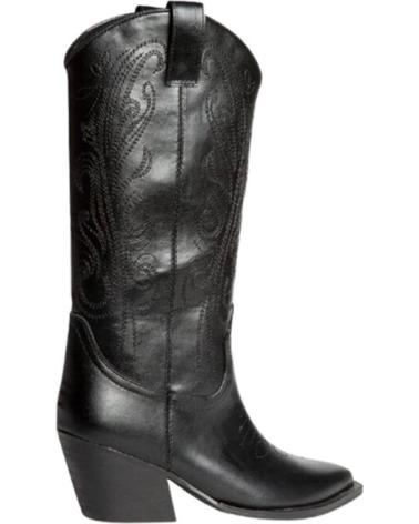 CORINA BOTA COWBOY PRETA NEGRO
