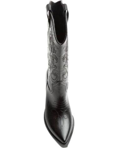 CORINA BOTA COWBOY PRETA NEGRO